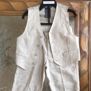 Boy’s 2T Tan 2-Piece Set